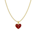 Astrology Sign Heart Necklace