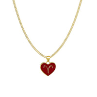 Astrology Sign Heart Necklace
