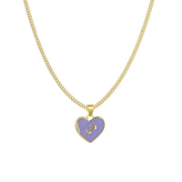 Astrology Sign Heart Necklace