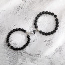 Couple's Magnetic Hearts Bracelet