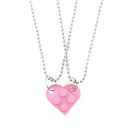 Brick-A-Part Heart Necklaces
