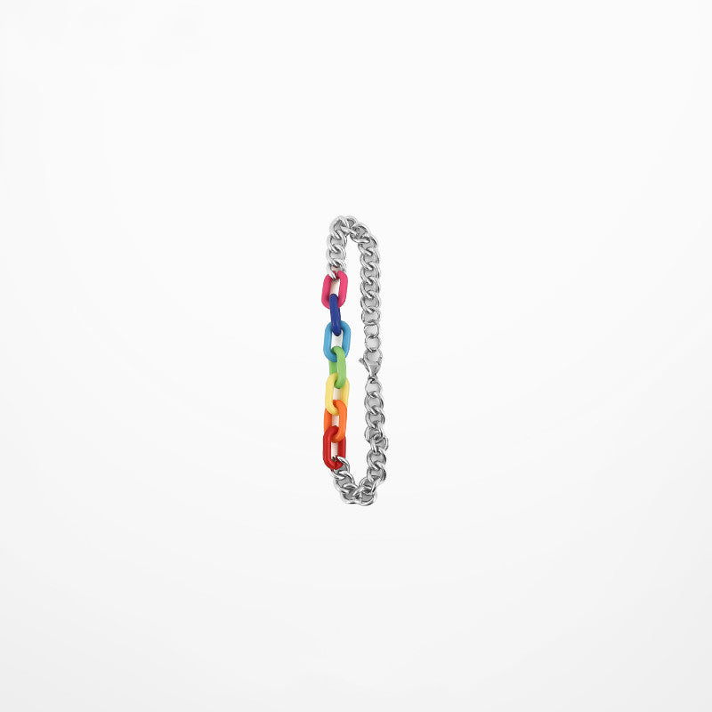 Rainbow Chain Bracelet