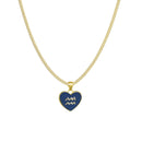 Astrology Sign Heart Necklace