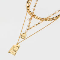 Heavy Multi-layer Necklaces