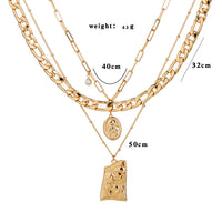 Heavy Multi-layer Necklaces