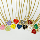 Astrology Sign Heart Necklace