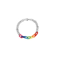 Rainbow Chain Bracelet