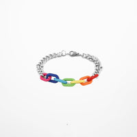 Rainbow Chain Bracelet
